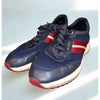Bally Daryn-T Sneakers Men’s 11D Mesh Leather Red Ink Shoes MSRP $630