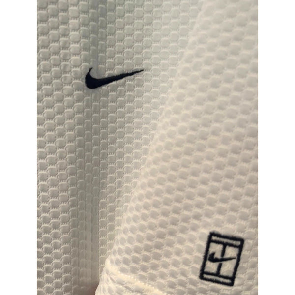 Nike Sphere Andre Agassi Polo Shirt XL Deadstock Y2K Tennis White NWT 2002