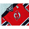 Travis Zajac Signed New Jersey Devils Alt Captain Reebok Jersey Youth L/XL Auto