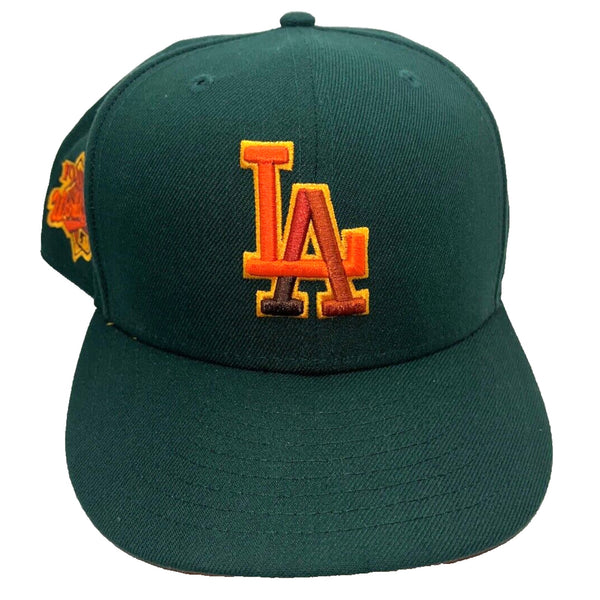 Los Angeles Dodgers New Era Leafy 1988 World Series 59FIFTY Fitted Hat Sz. 7 3/4
