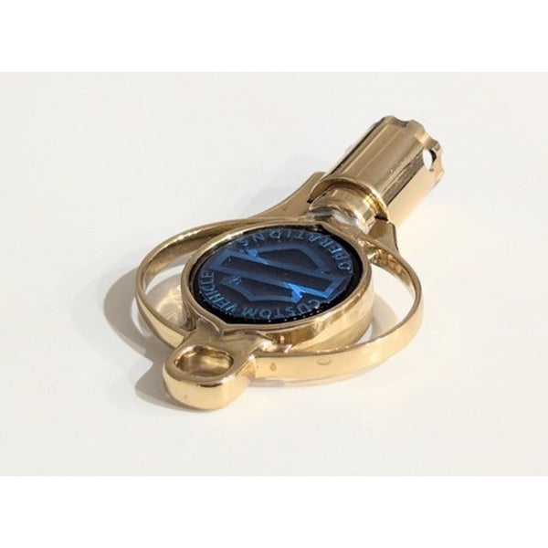 Harley-Davidson CVO Custom Vehicle Operations Solid Brass Key New in Box