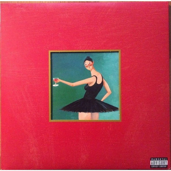 Kanye West My Beautiful Dark Twisted Fantasy Limited Edition 3LP Vinyl EX