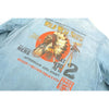 Polo Ralph Lauren Vintage 90s Blue Wild West Show Indian Head Western Sz. L EUC