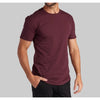 BYLT Premium Basics Drop-Cut BYLT Signature Shirt Medium Maroon NWT