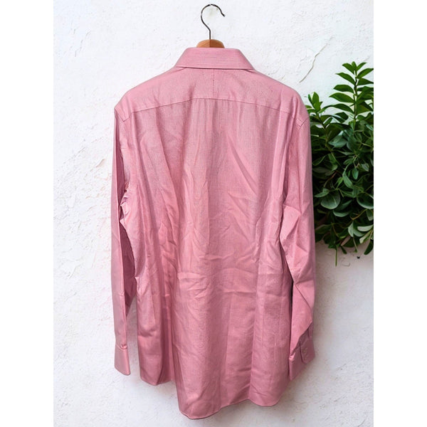 Charles Tyrwhitt Dress Shirt Non Iron Extra Slim Fit Pink Men's 16.5/3 – EH  Treasures