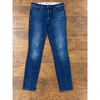 Johnny Was Skinny Jeans Womens 26 Blue Mid Rise Stretch Floral Skinny 29x28.5