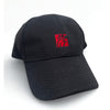 Chick-fil-A Team Member Work Hat Black Strapback OSFM Employee Uniform Cap NWOT