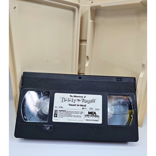 The Adventures of Timmy the Tooth Timmy in Space VHS 1994 Clamshell MCA Tested