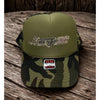 Larry Fleet Camo Otto Trucker Hat OSFM Country Singer Merch NWT