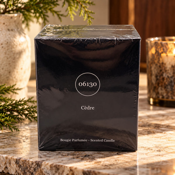 06130 Cedre Scented Candle 6.35oz Rare Sealed Luxury French Fragrance