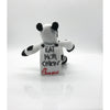 Chick-Fil-A Cow Plush 6" Eat Mor Chikin Cuddle Cowz Sign Animal Toy 2008