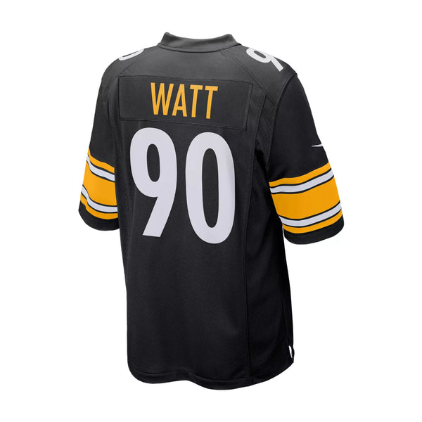 Pittsburgh Steelers TJ Watt Nike Game Jersey Mens Medium Black #90 NFL NWOT