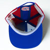 Montreal Canadiens AJD Snapback Hat NHL 90s Double Arc Logo NWOT Cap Vintage