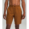 Lululemon Pace Breaker Lined 9" Shorts Mens Large Copper Brown LM7ANTS Running