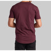 BYLT Premium Basics Drop-Cut BYLT Signature Shirt Medium Maroon NWT