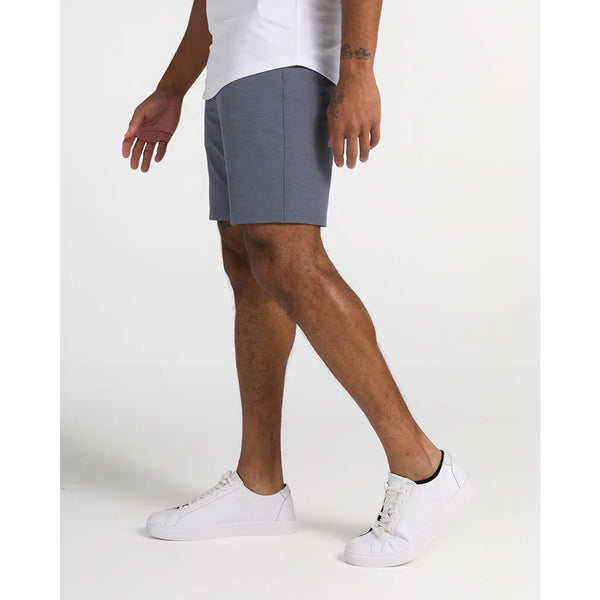 BYLT Kinetic Shorts L Gray Iron Performance Chino 32x9 Zip Pocket NWOT