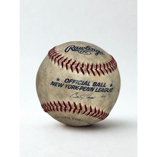New York-Penn League Rawlings Official Ball Baseball Game Used Brooklyn Cyclones