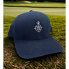 Bayonne Golf Club Hat Snapback Navy Levelwear Golf Cap Compass Logo Adjustable