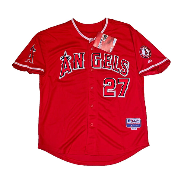 Mike Trout Los Angeles Angels Rookie Year Jersey Sz. 50 Large Majestic Deadstock