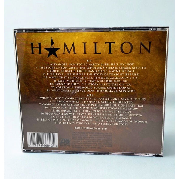Lin-Manuel Miranda Signed Hamilton Original Broadway Cast Recording Autograph