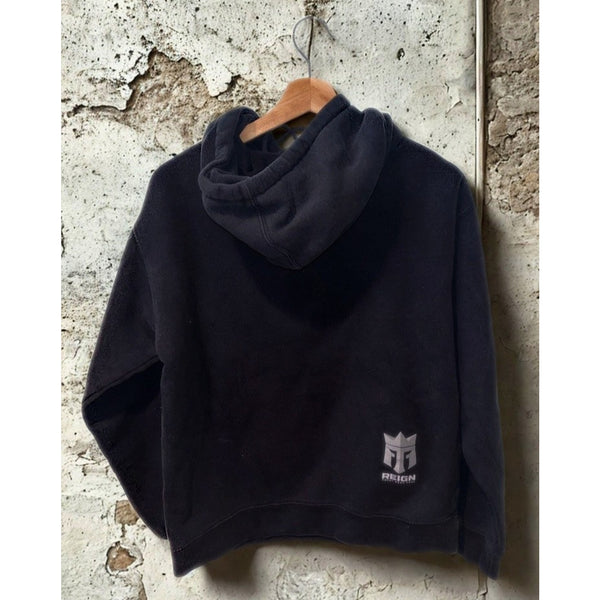 Reign Total Body Fuel Hoodie Black Sz S Monster Energy Y2K Gym Sweatshirt