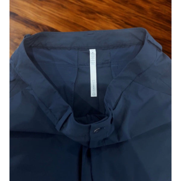 Lululemon ABC Short 9" Mens 36 Inkwell Warpstreme Stretch Golf Casual Navy