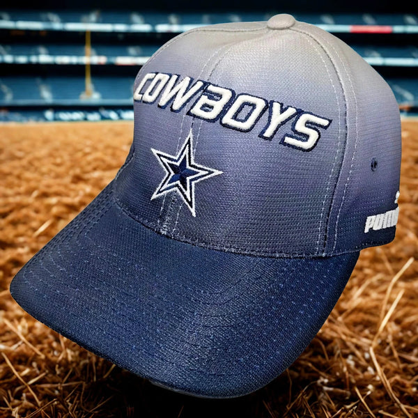 Dallas Cowboys Puma The Slick Pro Line Vintage 90s NFL Snapback Hat Cap OSFM