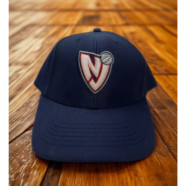 New Jersey Nets Blockhead Logo Vintage 90s Snapback Hat NBA OSFA Taiwan EUC