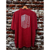 Ariat Charger Flag Tee XL Red AriatTEK Patriotic USA Shirt NWOT