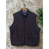 Peter Millar Essex Quilted Vest XL Iron Gray Full Zip Recycled Polyester NWOT