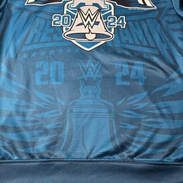 WWE WrestleMania XL 2024 Pro Sphere Hoodie Mens L Philadelphia Green NWOT