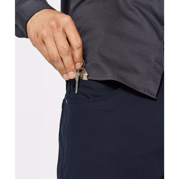 Lululemon ABC Pants Mens 36x28 Blue Classic Fit Warpstreme 5 Pocket LM5426S
