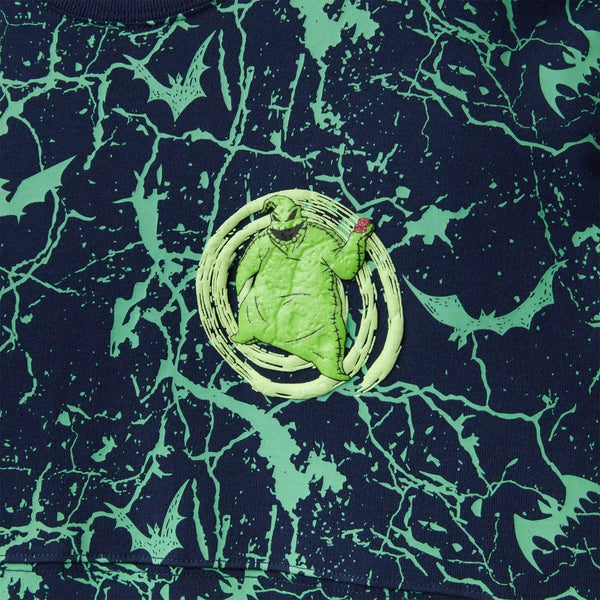 Disney Oogie Boogie Glow Dark Spirit Jersey XS NWOT Nightmare Before Christmas