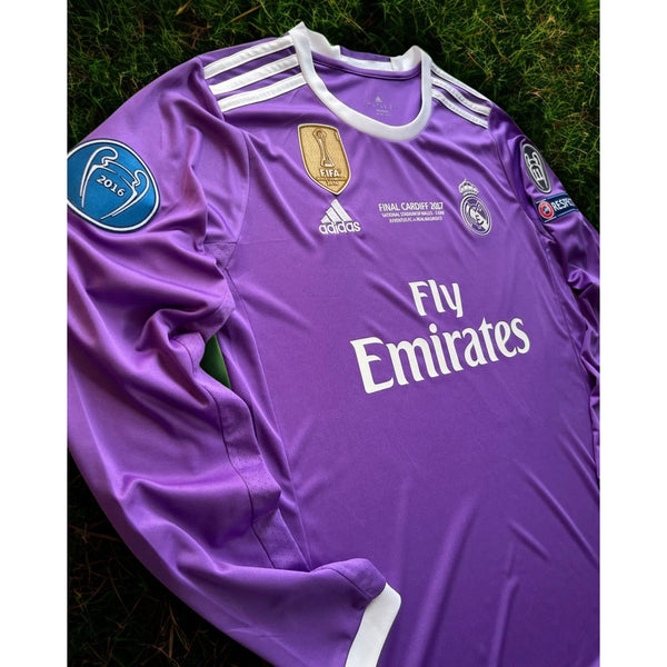 Real Madrid Cristiano Ronaldo 2016-17 Away Jersey XL Adidas AI5159 Cardiff UCL