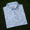 RSVLTS Breakfast Balls Starburst All Day Golf Polo Shirt Men's 2XL Blue EUC