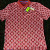 Robert Graham Baritone Clubhouse Golf Polo Shirt Mens M Red Pink Performance NWT