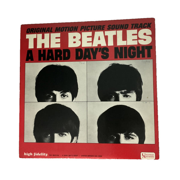 The Beatles A Hard Day's Night 1964 Mono 1st Press LP UAL 3366 VG+ Vinyl Record