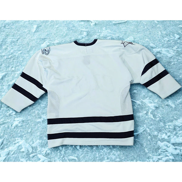 University of New Hampshire Wildcats UNH Nike Hockey Jersey White Sz. M Y2K NCAA