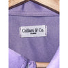 Collars & Co XL Purple Performance Polo Semi-Spread Dress Collar Golf Shirt EUC