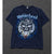 Motorhead Overkill Band T Shirt Mens L Blue Sun Faded Rock Metal Rare Vintage