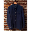 Polo Ralph Lauren Indigo Oxford Shirt Mens L Blue Button Down Cotton Casual