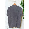 Marine Layer Signature Crew T-Shirt Mens Large Heather Gray Supima Cotton