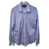 Butter Cloth Shirt Mens Large Blue Button Up Icy Cotton Stretch Performance