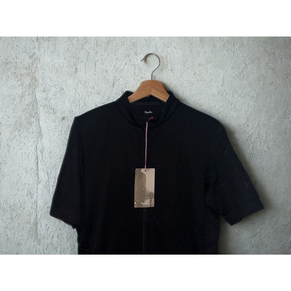 Rapha Classic Jersey II L NWT Black RPM150 Merino Wool Cycling Rare