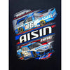 Austin Hill AISIN HRE NASCAR Racing Graphic T-Shirt Mens XL Black