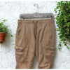 Polo Ralph Lauren Chino Jogger Cargo Pants XS Beige Khaki Stretch Military EUC