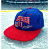 New York Rangers Mark Messier #11 AJD Snapback Hat Vintage 90s NHL USA