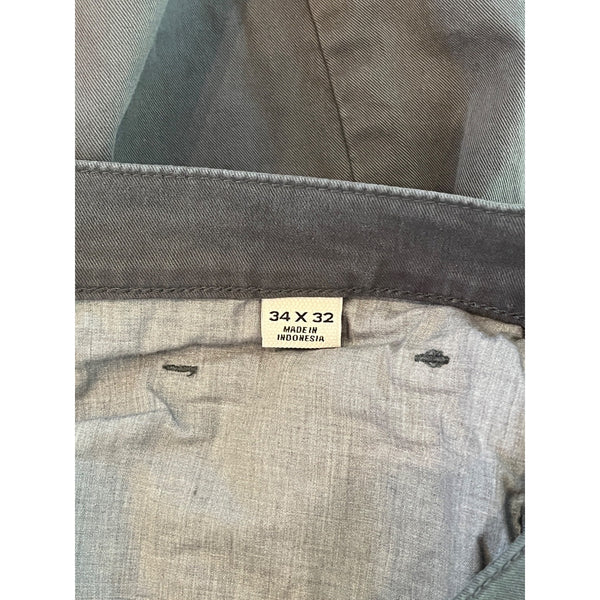 Flint and Tinder 365 5-Pocket Pant Washed Green Athletic Tapered 34x32 EUC