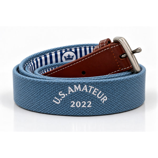 Peter Millar Ridgewood Country Club 2022 U.S. Amateur Golf Woven Belt Sz 40