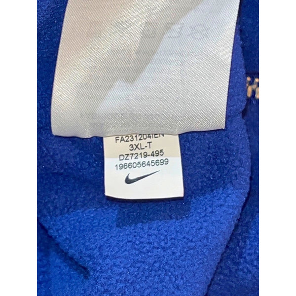 New York Giants Andrew Thomas Game Worn Sideline Coaches Blue Jacket Sz. 3XLT